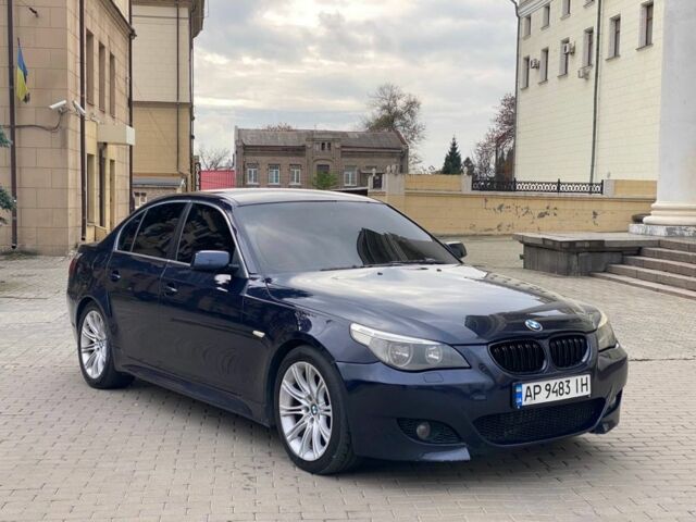 Синий БМВ 5 Серия, объемом двигателя 3 л и пробегом 400 тыс. км за 8500 $, фото 1 на Automoto.ua