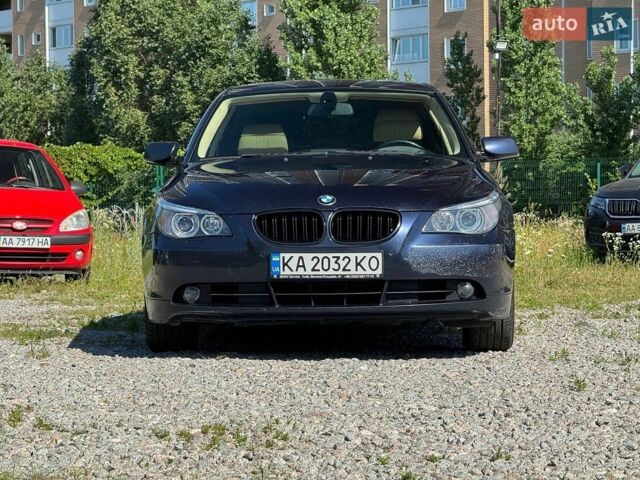 Синий БМВ 5 Серия, объемом двигателя 2.5 л и пробегом 376 тыс. км за 6800 $, фото 1 на Automoto.ua