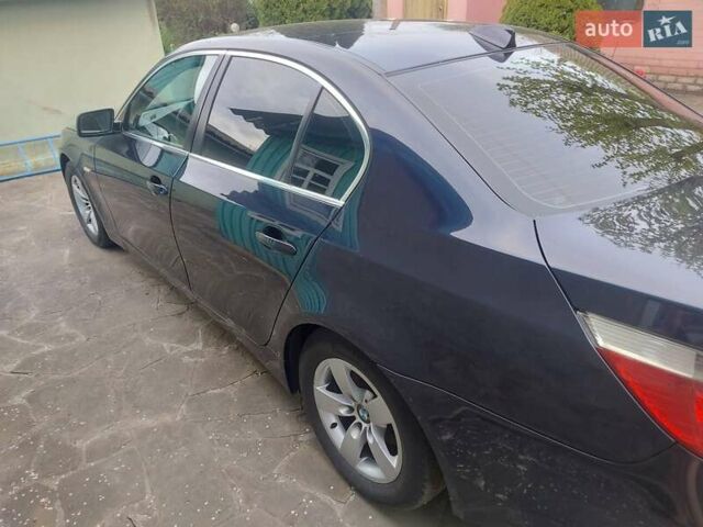 Синий БМВ 5 Серия, объемом двигателя 2 л и пробегом 248 тыс. км за 9624 $, фото 1 на Automoto.ua