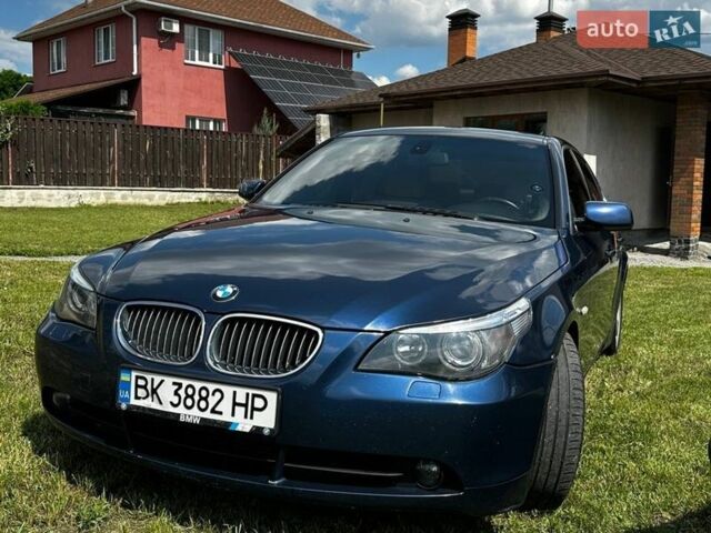 Синий БМВ 5 Серия, объемом двигателя 2.5 л и пробегом 390 тыс. км за 9000 $, фото 1 на Automoto.ua