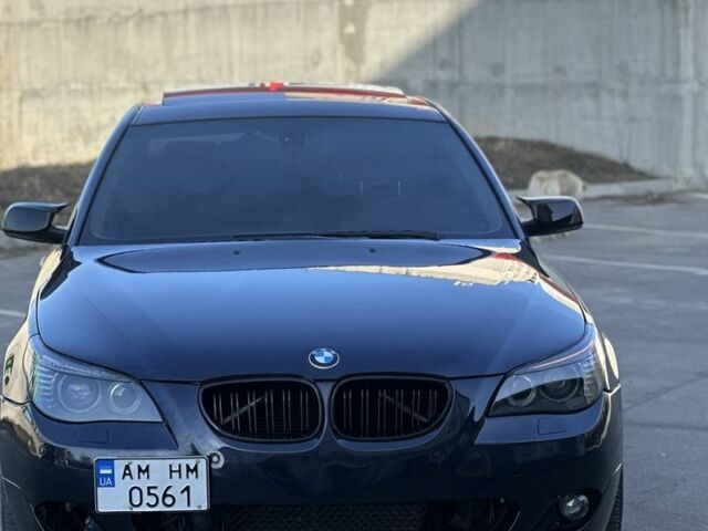 Синій БМВ 5 Серія, об'ємом двигуна 3 л та пробігом 460 тис. км за 11000 $, фото 1 на Automoto.ua