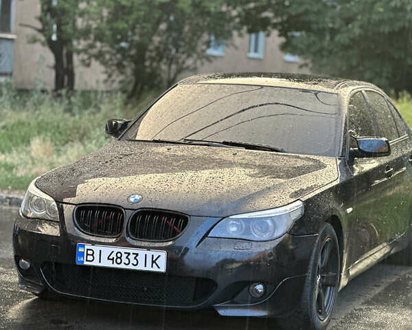 Синий БМВ 5 Серия, объемом двигателя 2.5 л и пробегом 349 тыс. км за 8300 $, фото 1 на Automoto.ua