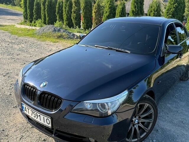 Синій БМВ 5 Серія, об'ємом двигуна 3 л та пробігом 395 тис. км за 8000 $, фото 1 на Automoto.ua