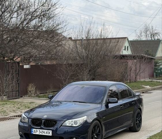 Синий БМВ 5 Серия, объемом двигателя 3 л и пробегом 350 тыс. км за 9700 $, фото 1 на Automoto.ua