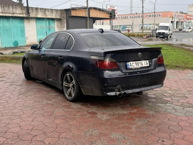 Синий БМВ 5 Серия, объемом двигателя 3 л и пробегом 390 тыс. км за 3786 $, фото 1 на Automoto.ua