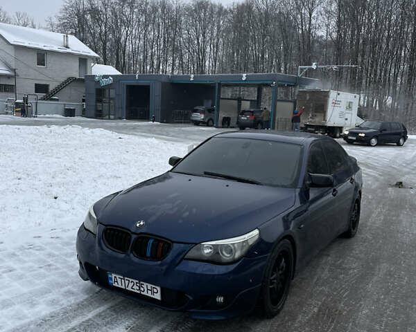 Синий БМВ 5 Серия, объемом двигателя 2.2 л и пробегом 200 тыс. км за 5850 $, фото 1 на Automoto.ua