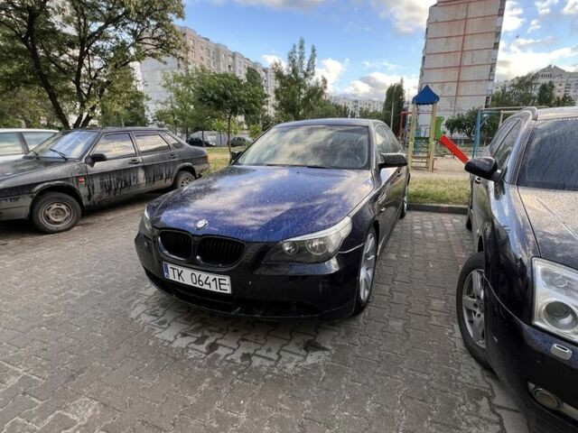 Синий БМВ 5 Серия, объемом двигателя 3 л и пробегом 500 тыс. км за 3800 $, фото 1 на Automoto.ua