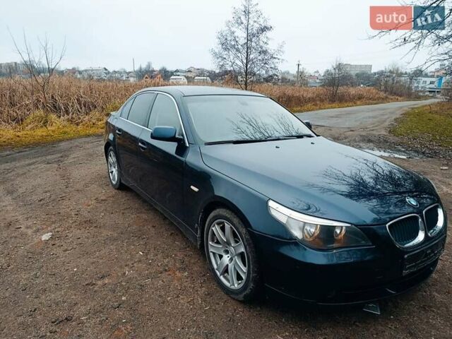 Синий БМВ 5 Серия, объемом двигателя 2.5 л и пробегом 350 тыс. км за 4999 $, фото 1 на Automoto.ua