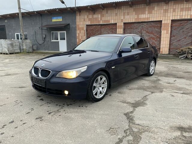 Синій БМВ 5 Серія, об'ємом двигуна 3 л та пробігом 400 тис. км за 4450 $, фото 1 на Automoto.ua