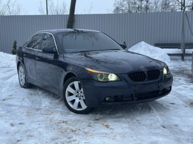 Синий БМВ 5 Серия, объемом двигателя 3 л и пробегом 400 тыс. км за 5000 $, фото 1 на Automoto.ua