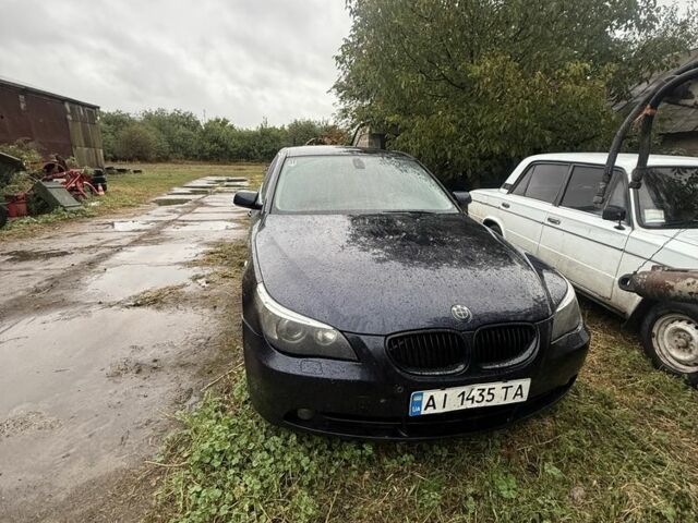 Синий БМВ 5 Серия, объемом двигателя 2.5 л и пробегом 376 тыс. км за 4498 $, фото 1 на Automoto.ua