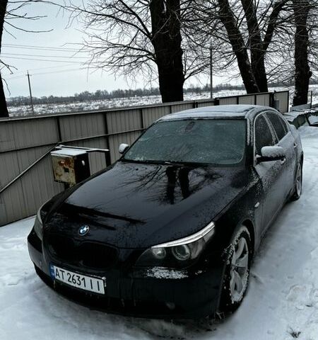 Синий БМВ 5 Серия, объемом двигателя 2.5 л и пробегом 268 тыс. км за 9400 $, фото 1 на Automoto.ua