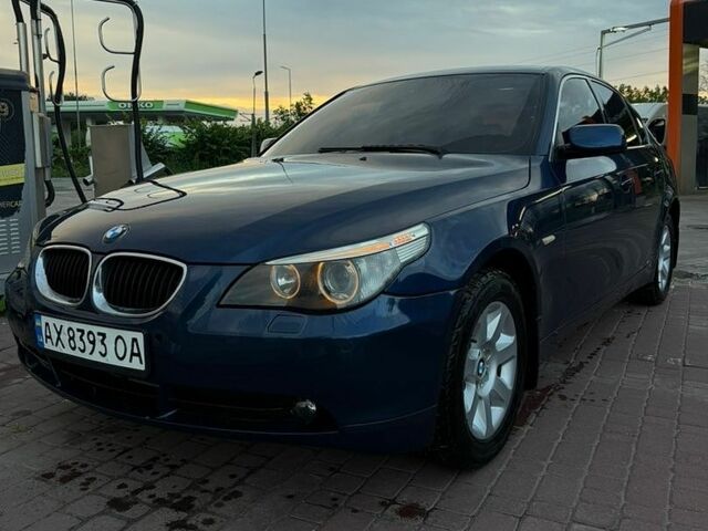 Синий БМВ 5 Серия, объемом двигателя 2.5 л и пробегом 230 тыс. км за 6600 $, фото 1 на Automoto.ua