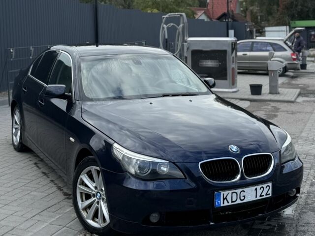 Синий БМВ 5 Серия, объемом двигателя 3 л и пробегом 300 тыс. км за 3800 $, фото 1 на Automoto.ua