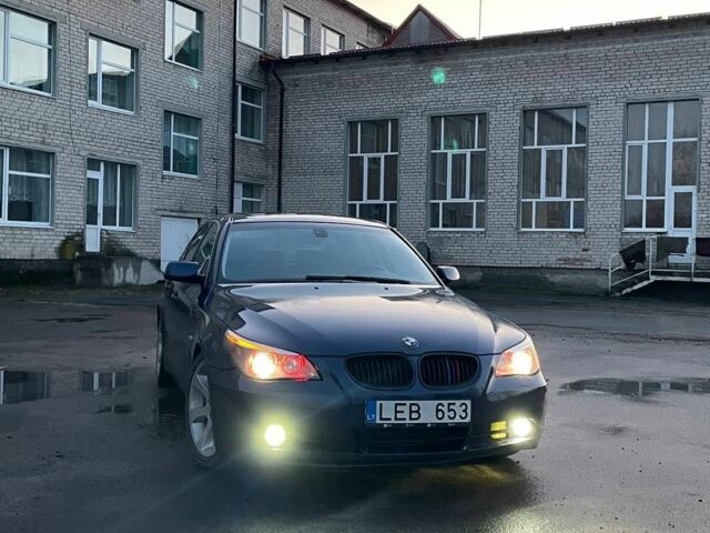 Синий БМВ 5 Серия, объемом двигателя 3 л и пробегом 400 тыс. км за 3000 $, фото 1 на Automoto.ua