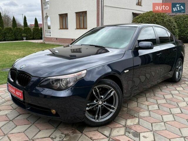 Синій БМВ 5 Серія, об'ємом двигуна 2.99 л та пробігом 320 тис. км за 9350 $, фото 1 на Automoto.ua