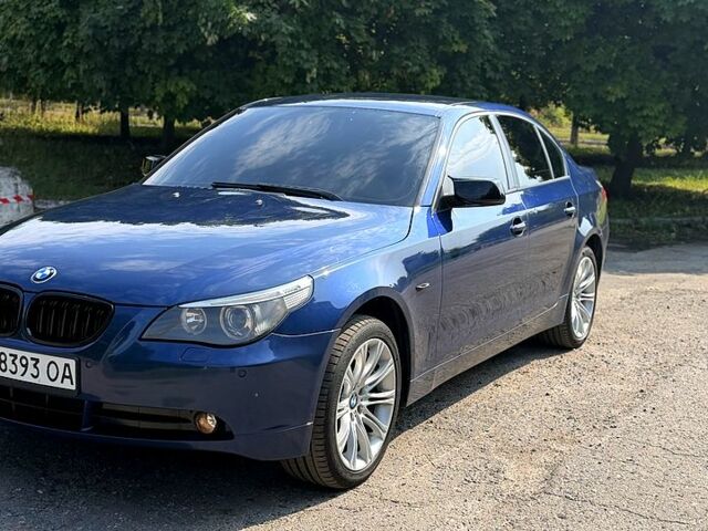 Синий БМВ 5 Серия, объемом двигателя 2.5 л и пробегом 233 тыс. км за 6500 $, фото 1 на Automoto.ua