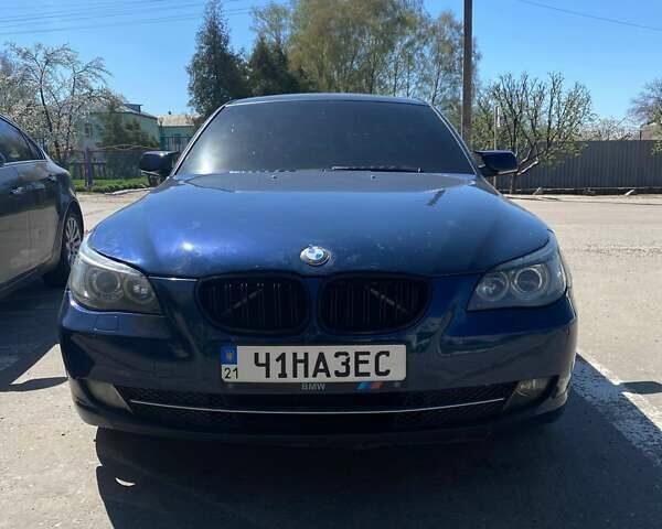 Синий БМВ 5 Серия, объемом двигателя 2.5 л и пробегом 451 тыс. км за 7000 $, фото 1 на Automoto.ua