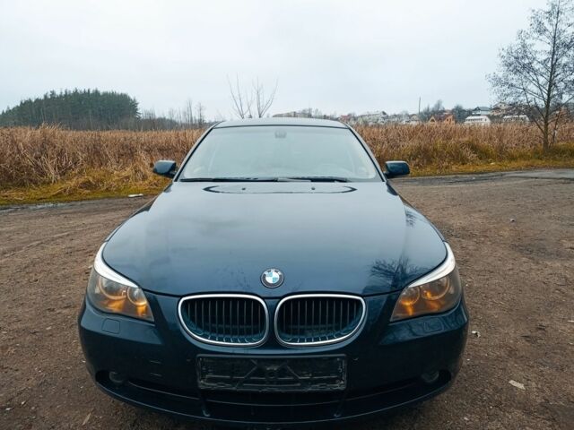 Синий БМВ 5 Серия, объемом двигателя 3 л и пробегом 350 тыс. км за 4999 $, фото 1 на Automoto.ua