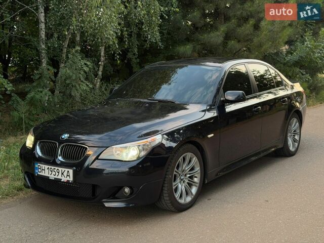 Синий БМВ 5 Серия, объемом двигателя 3 л и пробегом 283 тыс. км за 8900 $, фото 1 на Automoto.ua