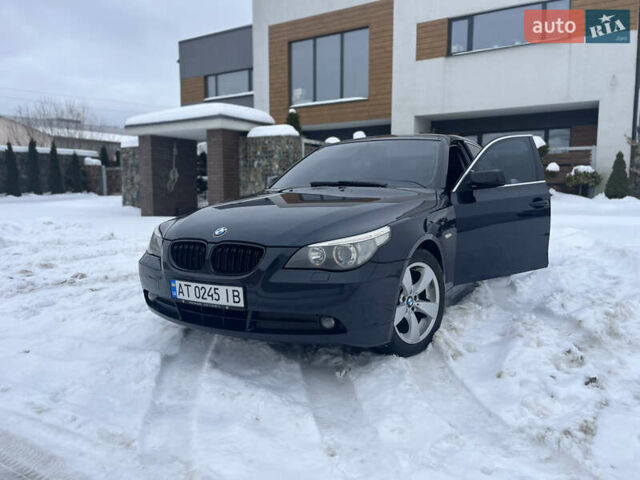 Синий БМВ 5 Серия, объемом двигателя 2.5 л и пробегом 280 тыс. км за 7200 $, фото 1 на Automoto.ua