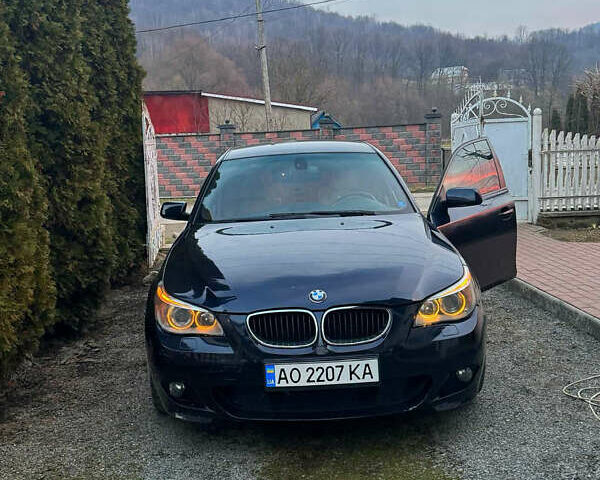 Синій БМВ 5 Серія, об'ємом двигуна 3 л та пробігом 340 тис. км за 9000 $, фото 1 на Automoto.ua