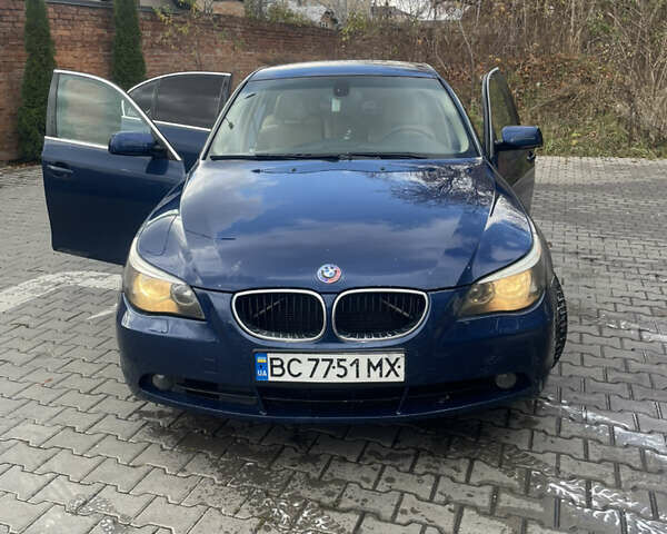 Синий БМВ 5 Серия, объемом двигателя 2 л и пробегом 483 тыс. км за 6800 $, фото 1 на Automoto.ua