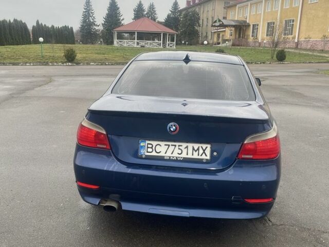 Синий БМВ 5 Серия, объемом двигателя 2 л и пробегом 478 тыс. км за 7300 $, фото 1 на Automoto.ua