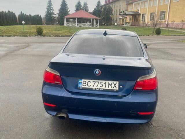 Синий БМВ 5 Серия, объемом двигателя 2 л и пробегом 476 тыс. км за 6500 $, фото 1 на Automoto.ua