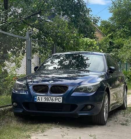 Синий БМВ 5 Серия, объемом двигателя 3 л и пробегом 308 тыс. км за 11000 $, фото 1 на Automoto.ua