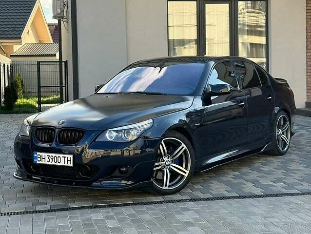 Синий БМВ 5 Серия, объемом двигателя 3.5 л и пробегом 250 тыс. км за 13000 $, фото 1 на Automoto.ua