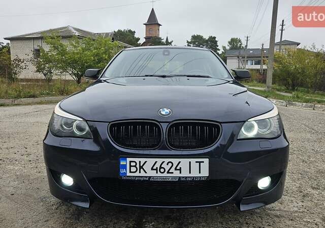 Синий БМВ 5 Серия, объемом двигателя 3 л и пробегом 398 тыс. км за 11999 $, фото 1 на Automoto.ua