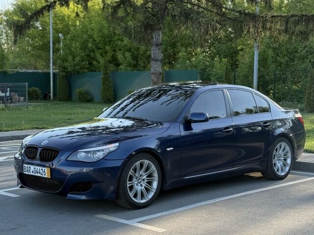 Синий БМВ 5 Серия, объемом двигателя 3 л и пробегом 295 тыс. км за 7700 $, фото 1 на Automoto.ua