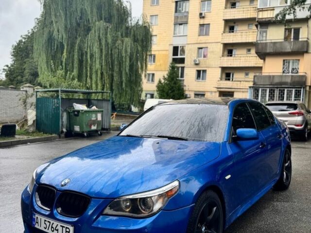 Синий БМВ 5 Серия, объемом двигателя 3 л и пробегом 777 тыс. км за 6999 $, фото 1 на Automoto.ua