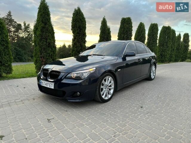 Синий БМВ 5 Серия, объемом двигателя 2.99 л и пробегом 365 тыс. км за 9870 $, фото 1 на Automoto.ua