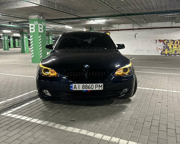 Синий БМВ 5 Серия, объемом двигателя 2 л и пробегом 296 тыс. км за 9100 $, фото 1 на Automoto.ua