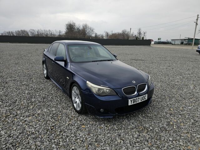 Синий БМВ 5 Серия, объемом двигателя 3 л и пробегом 320 тыс. км за 4612 $, фото 1 на Automoto.ua