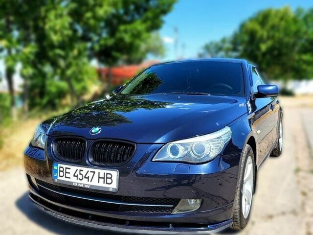 Синій БМВ 5 Серія, об'ємом двигуна 2.5 л та пробігом 217 тис. км за 10500 $, фото 1 на Automoto.ua
