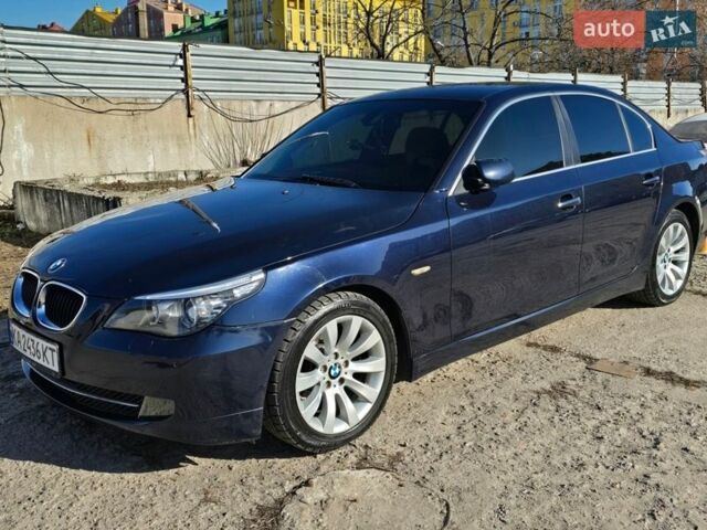 Синій БМВ 5 Серія, об'ємом двигуна 2 л та пробігом 220 тис. км за 11500 $, фото 1 на Automoto.ua