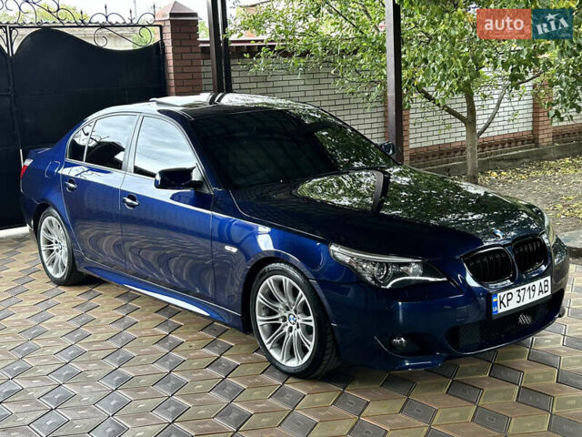 Синий БМВ 5 Серия, объемом двигателя 3 л и пробегом 283 тыс. км за 11300 $, фото 1 на Automoto.ua