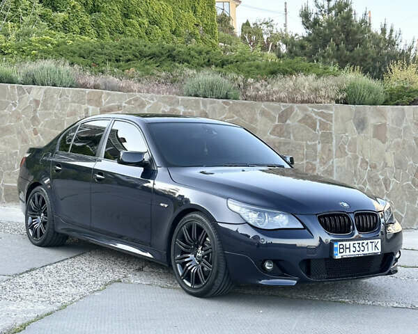 Синий БМВ 5 Серия, объемом двигателя 3 л и пробегом 328 тыс. км за 22500 $, фото 1 на Automoto.ua