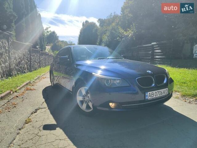 Синий БМВ 5 Серия, объемом двигателя 2 л и пробегом 301 тыс. км за 7700 $, фото 1 на Automoto.ua