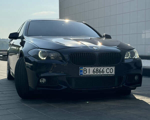 Синий БМВ 5 Серия, объемом двигателя 3 л и пробегом 197 тыс. км за 15500 $, фото 1 на Automoto.ua