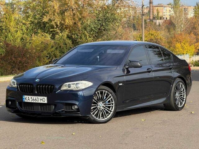 Синий БМВ 5 Серия, объемом двигателя 3 л и пробегом 140 тыс. км за 321 $, фото 1 на Automoto.ua