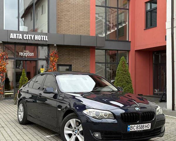 Синий БМВ 5 Серия, объемом двигателя 2 л и пробегом 240 тыс. км за 13500 $, фото 1 на Automoto.ua