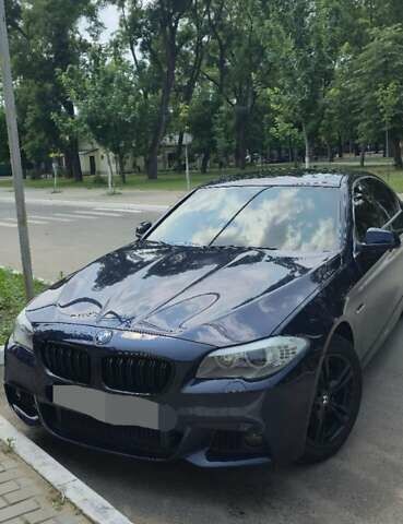 Синій БМВ 5 Серія, об'ємом двигуна 2 л та пробігом 153 тис. км за 14000 $, фото 1 на Automoto.ua