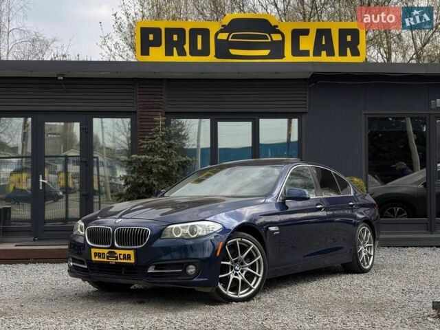 Синій БМВ 5 Серія, об'ємом двигуна 2 л та пробігом 176 тис. км за 12500 $, фото 1 на Automoto.ua