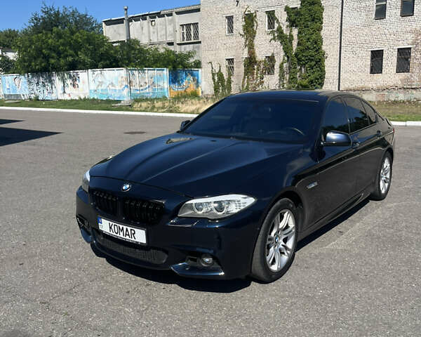 Синий БМВ 5 Серия, объемом двигателя 3.5 л и пробегом 200 тыс. км за 17800 $, фото 1 на Automoto.ua
