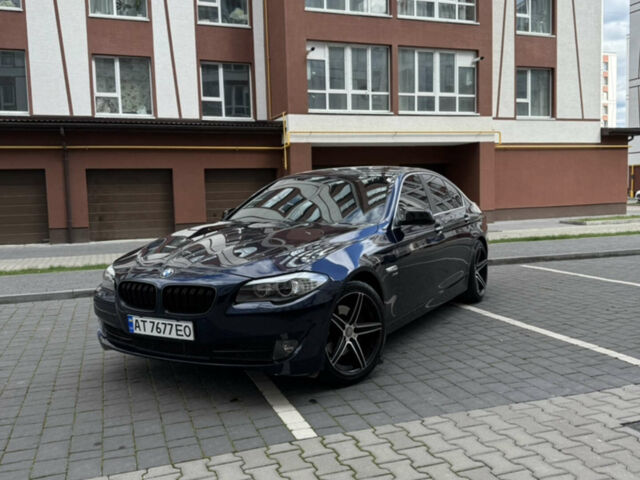 Синий БМВ 5 Серия, объемом двигателя 2 л и пробегом 130 тыс. км за 12700 $, фото 1 на Automoto.ua