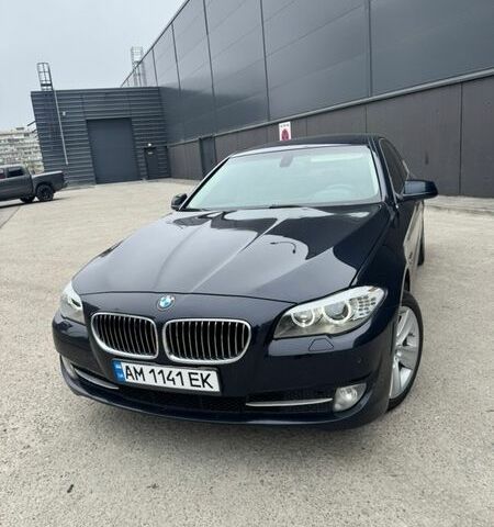 Синий БМВ 5 Серия, объемом двигателя 2 л и пробегом 267 тыс. км за 9700 $, фото 1 на Automoto.ua